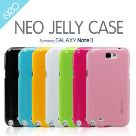 yardiX代理【韓國 NEO Samsung Galaxy Note2 晶瑩糖果色Jelly保護殼】Note II N7100手機套/手機殼/保護殼 用保護貼效果更好