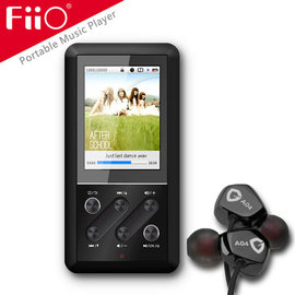 【[音樂響樂組]FiiO X3專業隨身Hi-Fi音樂播放器+RedGiant A04 INCUS耳道式耳機】