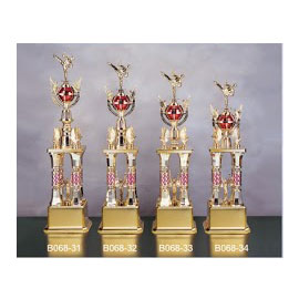 北金文具 B068-32 四柱獎盃 /座
