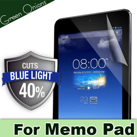 yardiX代理【美國Green Onions 抗藍光平板保護貼--ASUS MeMO Pad HD7(ME173X)款】過濾43%藍光螢幕保護膜 有效阻隔43%有害藍光 硬度5H