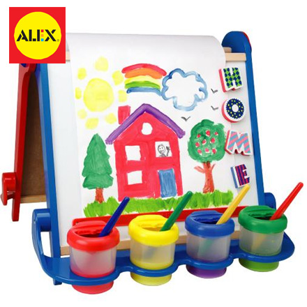 【美國ALEX】折疊式兒童專用畫架(超值組) / 盒