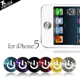 【yardiX iPhone5 按鍵貼】iPhone5 iPad2/New iPad可用 HOME貼/保護貼/按鈕貼