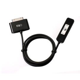 FiiO E1 iPhone/iPod專用耳機功率擴大器(黑色)-附線控器！