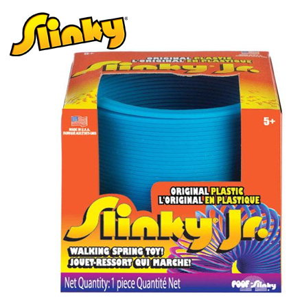 【美國Slinky】經典翻轉彈簧Jr.炫彩系列 / 個