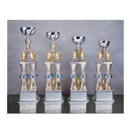 北金文具 B069-11 四柱獎盃 /座