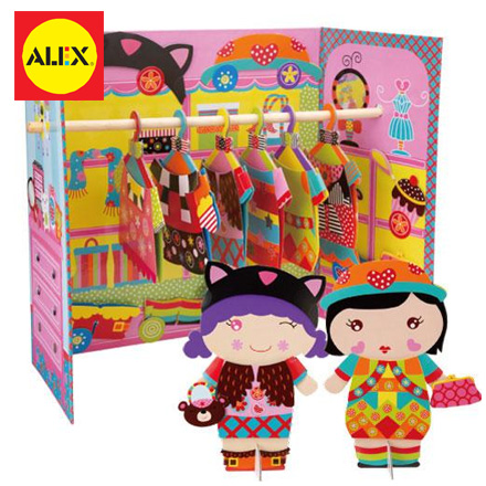 【美國ALEX】娃娃家衣櫥 / 盒
