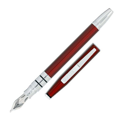 Cross Spire 古典系列 AT0566-5 紅琺瑯鋼筆 / 支