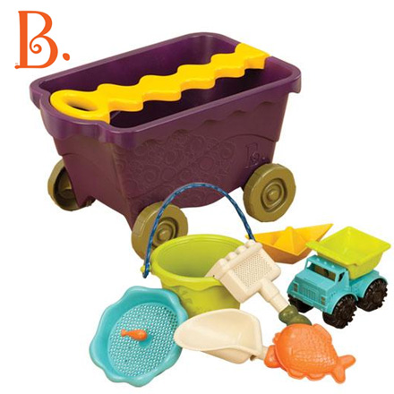 【B.Toys】海灘手拉車玩沙組 / 組