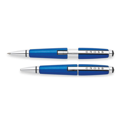 CROSS Edge 創意伸縮筆款科技藍鋼珠筆 AT0555-3 / 支