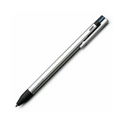 LAMY 605 twin pen logo 連環系列301-1223不銹鋼二用筆0.5mm自動鉛筆＋原子筆/支