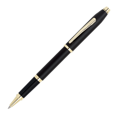 CROSS 新世紀系列 2504 黑金鋼珠筆 / 支