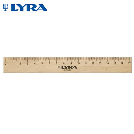 【德國LYRA】原木量尺(17cm) / 支