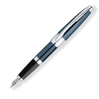 CROSS APOGEE 登峰造極系列 AT0126-6FD 霜藍琺瑯鋼筆 /支