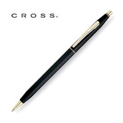 CROSS 經典世紀 2502 黑金原子筆 / 支
