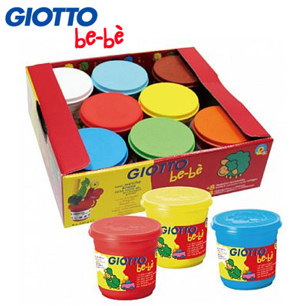 【義大利 GIOTTO】寶寶黏土派對(量販包)8色黏土 / 盒