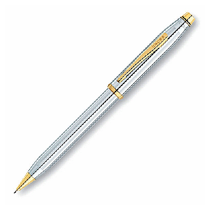 CROSS 世紀系列鍍金鉻自動鉛筆 330305WG / 支