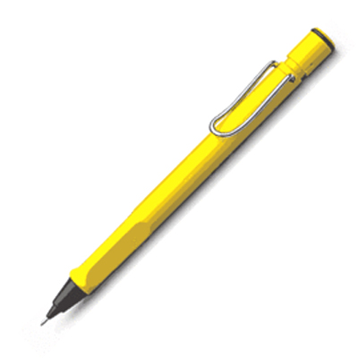 LAMY 狩獵者系列 118 黃桿自動鉛筆 (0.5mm) / 支