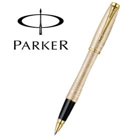 Parker 派克 都會系列鋼珠筆 / 駭客香檳金  P1906859