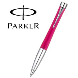 Parker 派克 都會系列原子筆 / 桃紅白夾  P0735940 