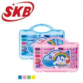 SKB  CW-180 可水洗彩色筆  24支 / 盒