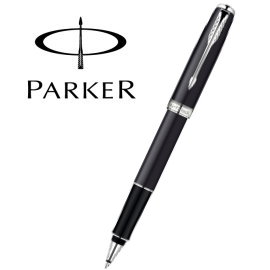 Parker 派克 商籟系列鋼珠筆 / 霧黑白夾  P0818100 