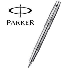 Parker 派克 經典高尚系列鋼筆 / 亮鉻格紋  P0905660