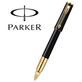 Parker 派克 第五元素系列鋼筆 / 精英麗黑金夾 / S  P0959040 
