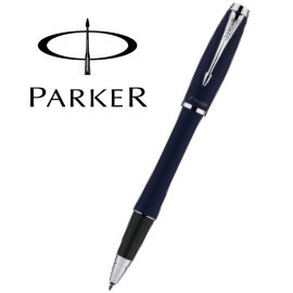 Parker 派克 都會系列鋼珠筆 / 霧藍白夾  P0836740