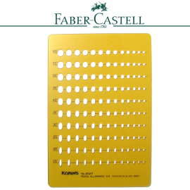Faber-Castell 輝柏  202  DAHLE小橢圓板15' ~60' / 片