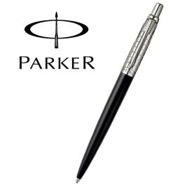 Parker 派克 記事系列原子筆 / 粗格紋黑桿  P0905570