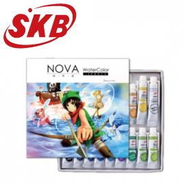 SKB  WL-125 NOVA透明水彩   18色 / 盒