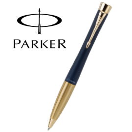 Parker 派克 都會系列原子筆 / 霧藍金夾  P0736550  