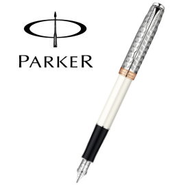 Parker 派克 商籟女性系列鋼筆 / 羽絨白夾  P0947310 