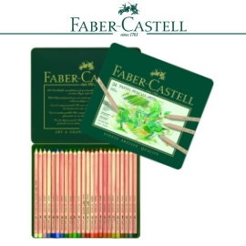 Faber-Castell 輝柏  122124  PITT粉彩色鉛筆24色  / 盒