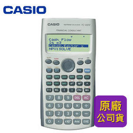 CASIO 卡西歐 FC-100V 財務型計算機 / 台