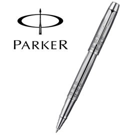 Parker 派克 經典高尚系列鋼珠筆 / 亮鉻格紋  P0905680 