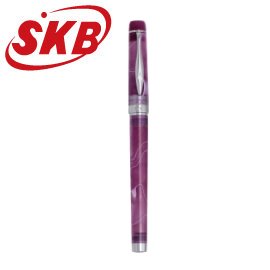 SKB 四季袖珍系列 TM-1330 四季袖珍原子筆 紫白 / 支