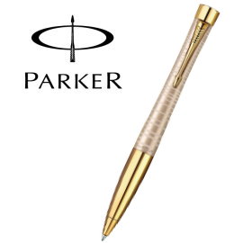 Parker 派克 都會系列原子筆 / 駭客香檳金  P1906858 