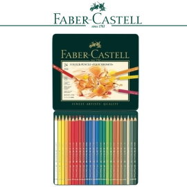 缺貨中 Faber-Castell 輝柏  110024  藝術家級油性色鉛筆-24色鐵盒裝