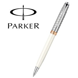 Parker 派克 商籟女性系列原子筆 / 羽絨白夾  P0947340
