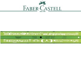 Faber-Castell 輝柏  173025  0.25mm 針筆專用正體字規/ 支