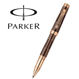 Parker 派克 尊爵系列鋼珠筆 / 巧克力格紋金夾 P1876378