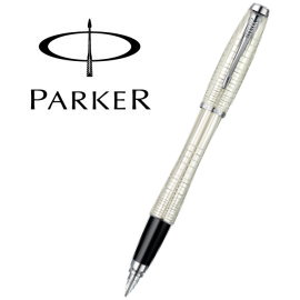Parker 派克 都會系列鋼筆 / 格紋珍珠白  P0911300