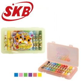 SKB OL-50 果凍粉蠟筆(加長加粗)   12支 / 盒
