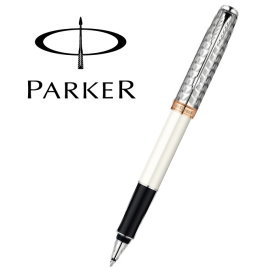 Parker 派克 商籟女性系列鋼珠筆 / 羽絨白夾  P0947330
