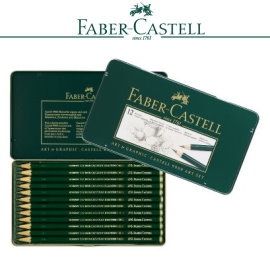 Faber-Castell 輝柏  119065  2H-8B素描鉛筆(藝術創作組合) 12入 / 盒
