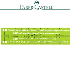 Faber-Castell 輝柏  172357  自動鉛筆用字規 / 片