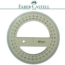 Faber-Castell 輝柏  203  15cm全圖分度器 / 個
