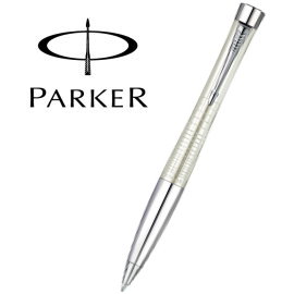 Parker 派克 都會系列原子筆 / 格紋珍珠白  P0911350 