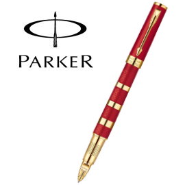 Parker 派克 第五元素系列鋼筆 / 精英霧紅金環 / L  P1858534